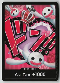 DON!! Card (Perona) One Piece Premium Booster Non-Foil DON!! Near Mint - Image 1