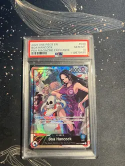 2025 ONE PIECE PROMOS PSA MAGAZINE EXCLUSIVE #038 BOA HANCOCK PSA 10 - Image 1