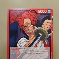 Shanks - NM OP09-001 - Leader - English - Near Mint - One Piece TCG CCG - Image 4