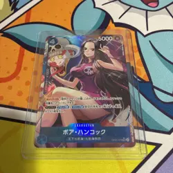 One Piece Boa Hancock OP01-078 SR Alternate Art Mint Condition - Image 1