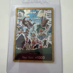 DON!! Card (Egghead) (Gold) - One Piece Card Game The Azure Sea's Seven (OP14) - Image 1