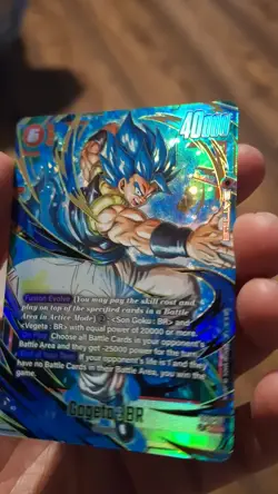 Gogeta : BR FB09-121 Alternate Art Dual Evolution Dragon Ball Card English - Image 2