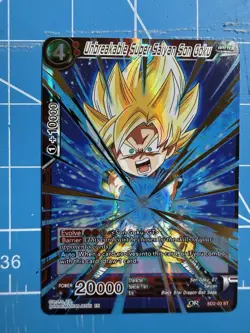 Unbreakable Super Saiyan Son Goku SD2-03 ST Dragon Ball Super Card Game TCG NM - Image 1