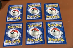 1st Edition Pokemon Card Lot x6 Vintage WOTC Gym Heroes Gym Challenge LP/NM - Image 2