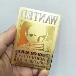One Piece Robin Metal Doujin Card Wanted Series 3 Goddess Stroy Waifu - Image 2