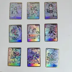 9×One Piece Doujin Card Heroine Series 4 Goddess Stroy Waifu Holo Foil - Image 1