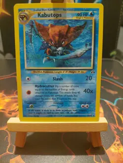 Pokemon TCG Neo Discovery Kabutops 25/75 Non-Holo Rare Card - Image 1