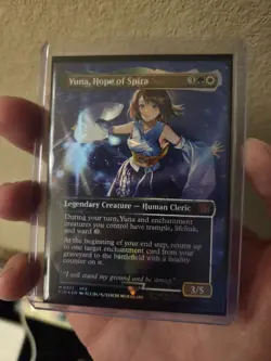 Yuna, Hope of Spira (Borderless) (Chocobo Track Foil) Final Fantasy Foil - Image 2