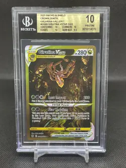 Pokemon Crown Zenith Giratina Vstar Full Art Holo GG69/GG70 BGS 10 TCG CCG Card - Image 1