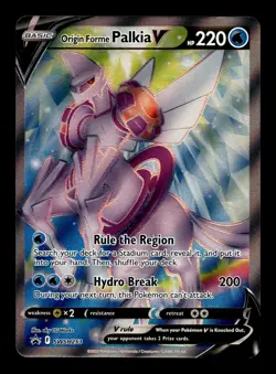 Origin Forme Palkia V SWSH253 SWSH: Sword & Shield Holofoil Promo Pokemon TCG - Image 1