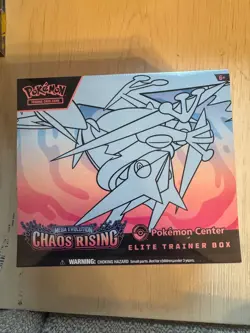Pokemon TCG Chaos Rising Elite Pokemon Center Exclusive ETB - Sealed - Image 1