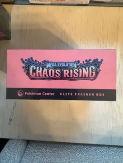 Pokemon TCG Chaos Rising Elite Pokemon Center Exclusive ETB - Sealed - Image 2