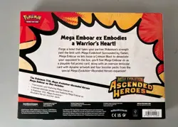 Pokemon (TCG): Mega Evolution Ascended Heroes Mega Emboar ex Box (New & sealed) - Image 2