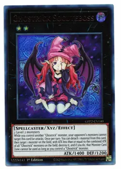 Yu-Gi-Oh Card: Ghostrick Socuteboss GFP2-EN140 1st Edition Ultra Rare! NM - Image 1