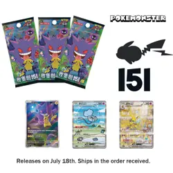 IN STOCK-Scarlet & Violet-151 "Jing"-Chinese Sealed Pokemon Booster Jumbo Pack - Image 1