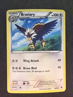 Pokemon TCG Braviary 88/98 Emerging Powers Holo - Image 1