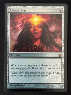 1x MTG Mind's Eye (Foil) - Commander's Arsenal (CM1) #13 - Magic the Gathering - Image 1