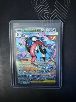 Mega Greninja ex SIR 116/086 Chaos Rising Special Illustration Rare Pokemon TCG - Image 1