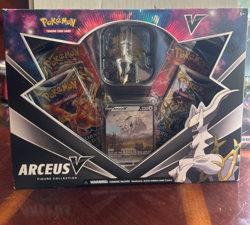 Pokemon TCG Arceus V Figure Box - 4 Pack 820650850165 - Image 1