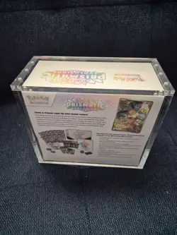 Pokemon Center Prismatic Evolutions ETB Elite Trainer Box Sealed W/ Acrylic Case - Image 5