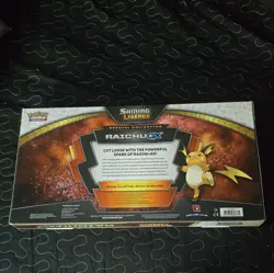 Pokemon TCG Shining Legends Raichu-GX Special Collection box, English - Image 3