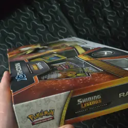Pokemon TCG Shining Legends Raichu-GX Special Collection box, English - Image 4