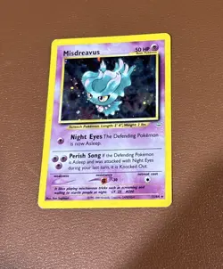 Misdreavus 11/64 Pokemon TCG Neo Revelation Holo MP - Image 1