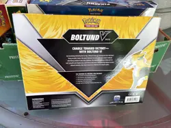 Pokemon TCG Boltund V Box Collection Factory Sealed New Sword & Shield wear box - Image 4