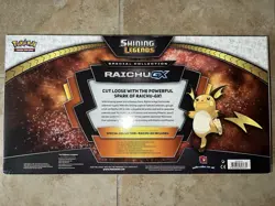 ✅ Pokemon TCG Shining Legends Special Collection: Raichu GX - Shining Legends 🔥 - Image 3