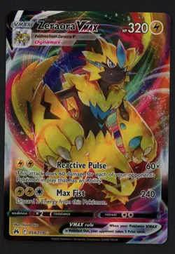 Zeraora VMAX 054/159 Crown Zenith Ultra Rare Pokemon TCG - Image 1