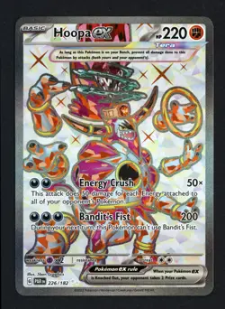 Hoopa ex 226/182 Paradox Rift Ultra Rare Pokemon TCG - Image 1