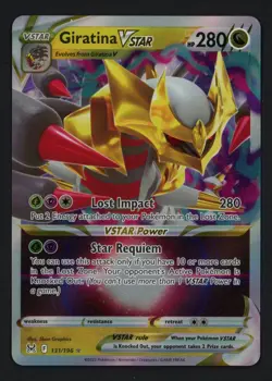 Giratina VSTAR 131/196 SWSH11: Lost Origin Ultra Rare Pokemon TCG - Image 1