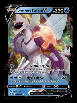 Origin Forme Palkia V 039/189 SWSH10 Astral Radiance Holo Ultra Rare Pokemon TCG - Image 1