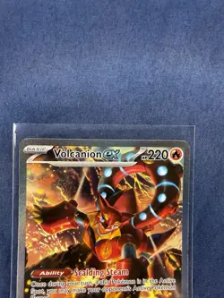 Pokemon TCG Volcanion EX Special Illustration Rare Card 182/159 Journey Together - Image 2