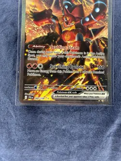 Pokemon TCG Volcanion EX Special Illustration Rare Card 182/159 Journey Together - Image 3