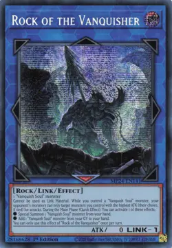 Yugioh MP24-EN141 - Rock of the Vanquisher - Secret Rare - Image 1