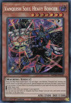 Yugioh MP24-EN140 - Vanquish Soul Heavy Borger - Secret Rare - Image 1