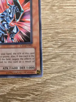 Yu-Gi-Oh Blade Knight CT1-EN002 Secret Rare Limited Edition Ultra Rare Vintage - Image 4