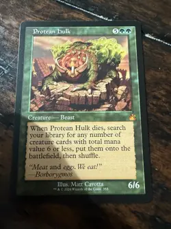 Protean Hulk (Retro Frame) - Near Mint MTG Ravnica Remastered #354 - Image 1