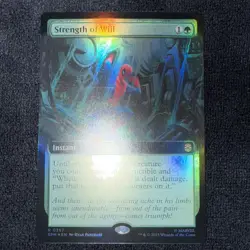 Strength of Will (Extended Art) Magic MTG 0267 SPM Foil Near Mint Card - Image 3