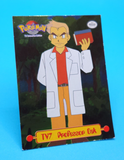 Pokemon Card - Professor Oak TV7 - Topps Series 1 - Holo - Image 2