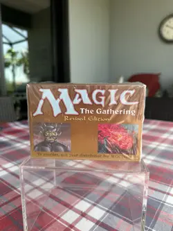 Magic the Gathering MTG -Revised 3rd edition- Starter Deck Display Brick SEALED - Image 5