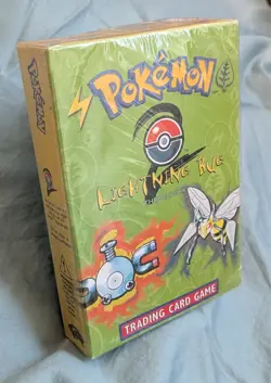 Pokemon Lightning Bug Theme Deck - Base Set 2 - Sealed - 1999 Vintage - WOTC - Image 1