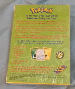Pokemon Lightning Bug Theme Deck - Base Set 2 - Sealed - 1999 Vintage - WOTC - Image 2