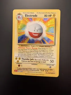 Pokemon TCG - Electrode 011/034 Trading Card Game Classic Holo - Image 1
