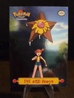 Staryu #120 TV5 Holo Foil Pokemon Topps Series 1 🌟🌟🌟 - Image 1