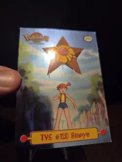 Staryu #120 TV5 Holo Foil Pokemon Topps Series 1 🌟🌟🌟 - Image 2