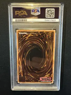 Yugioh! DOCS-EN042 Black Luster Soldier- Super Soldier 1st Ed UTR PSA 9 - Image 2