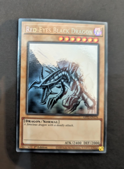 Yugioh Red Eyes Black Dragon GFP2-EN176 1st Edition Ghost Rare (See Description) - Image 1