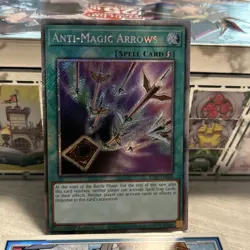 Yu-Gi-Oh! Anti-Magic Arrows Platinum Secret Rare Card RA03-EN264 LP - Image 2